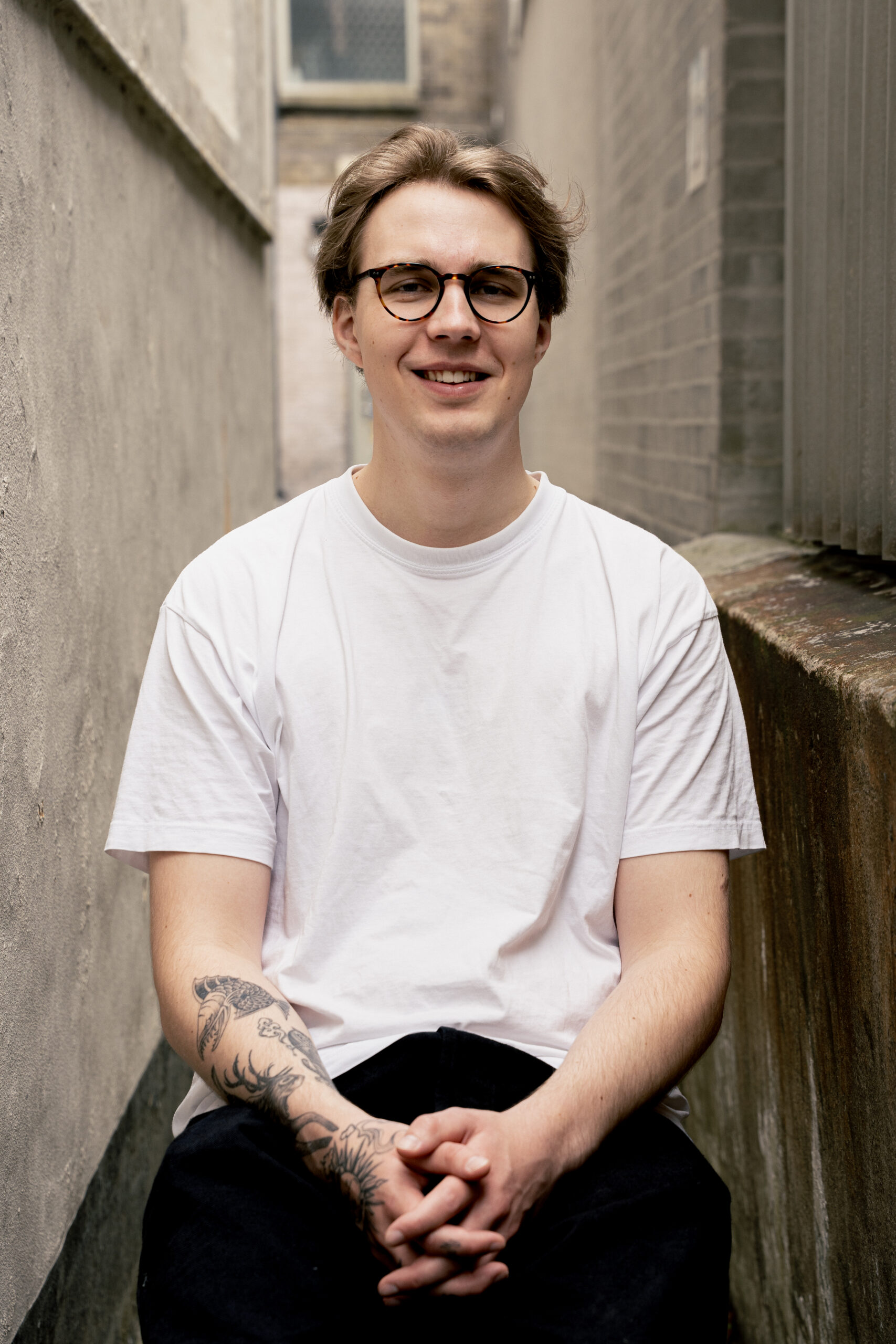 lærling tatovør tatoveringer i tattooshop Aarhus